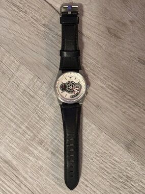 Zinvo Chrono Silver men’s watch 42 mm